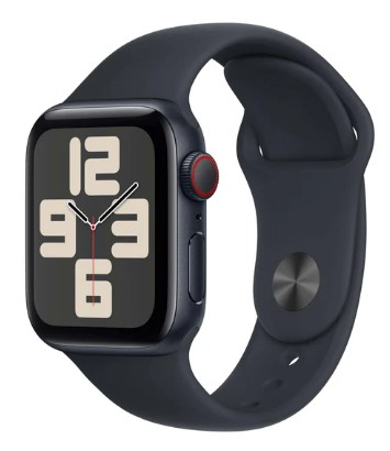 Apple Watch SE 2 Cellular 40mm Midnight Sport Band - S/M