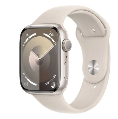 Apple Watch S9 45MM Starlight Sport Band S/M