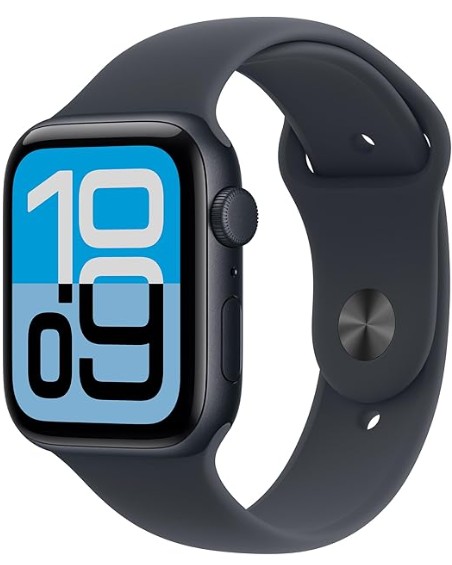 Apple Watch SE(2024)GPS 44mm Midnight AluminCase Midnight Sport Band S/M