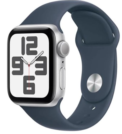 Apple Watch SE 44MM Silver Sport Band M/L