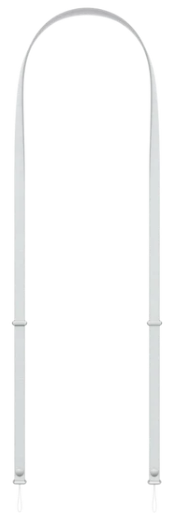 Crossbody Strap - Light Gray