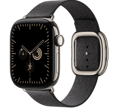 ML3E4 42mm Navy Blue Modern Buckle - Medium