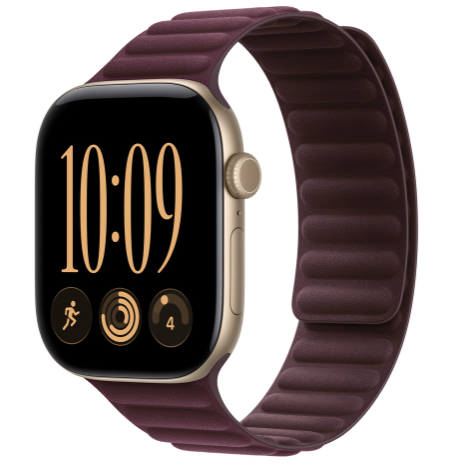 MKRM4 46mm Burgundy Magnetic Link - S/M