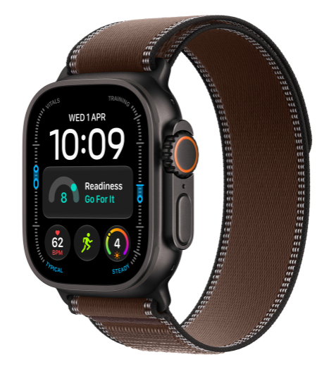 MKAA4 49mm Dark Umber Trail Loop - S/M - Black Titanium Finish