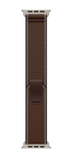 MK8J4 49mm Dark Umber Trail Loop - S/M - Natural Titanium Finish