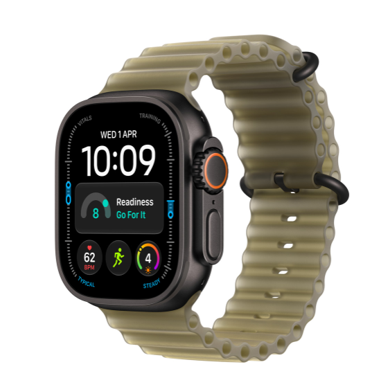 MKAX4 49mm Translucent Kelp Ocean Band Extension - Black Titanium Finish