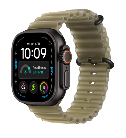 MKAV4 49mm Translucent Kelp Ocean Band - Black Titanium Finish