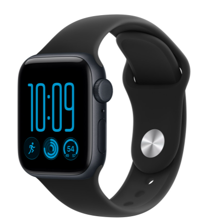 MJL14 Apple Watch SE 3 2026 GPS 40mm Midnight   Sport Band - M/L