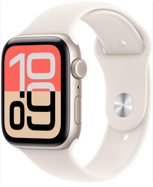 MJLE4 Apple Watch SE 3 2026 GPS + Cellular 40mm Starlight   Sport Band - M/L