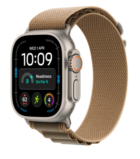 MK7J4 49mm Desert Alpine Loop - Large - Natural Titanium Finish