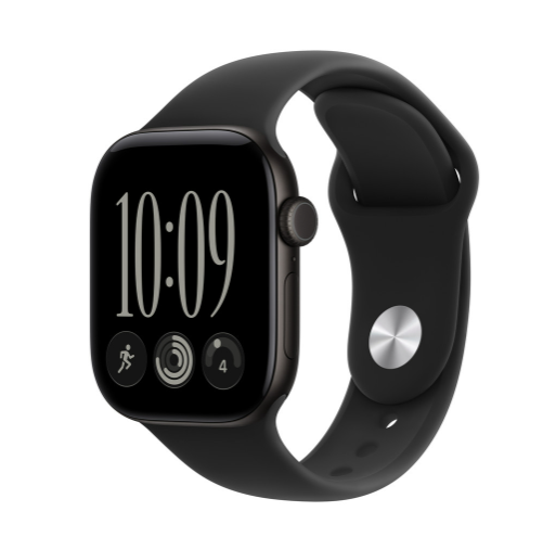 MJEC4 Apple Watch S 12 GPS 42mm Black Aluminium Case with Black Sport Band - M/L