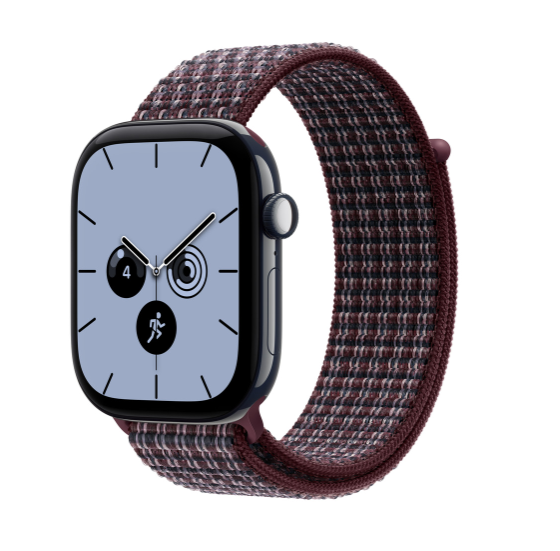 MK874 46mm Burgundy Plaid Sport Loop
