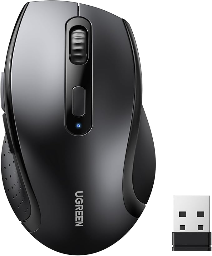 Wireless Mouse, 2.4GHz Stable Connection